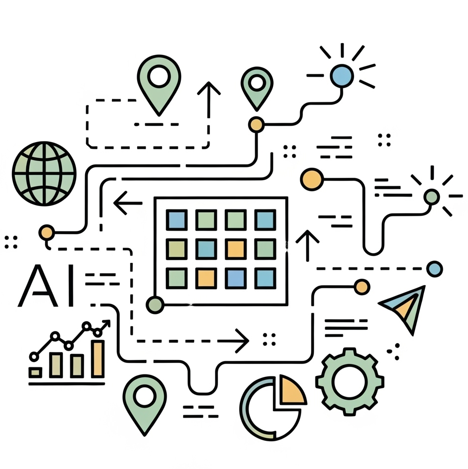 Maps Distance Calculator Logo